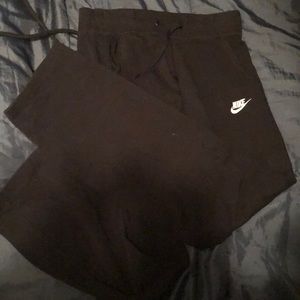 NIKE black flared (yoga style) pants. Women’s SMALL.